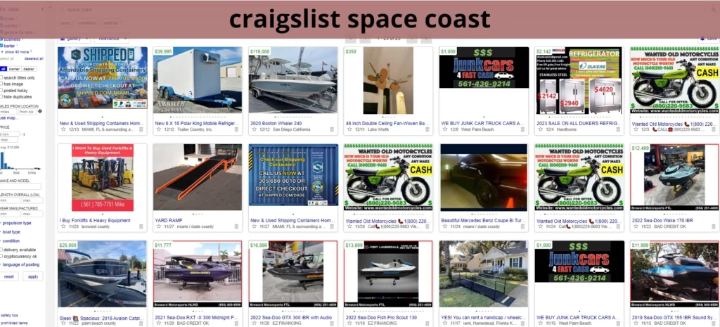 craigslist space coast