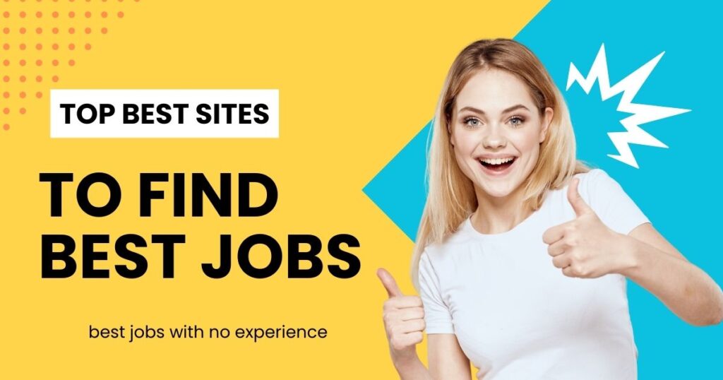 best jobs with no experience