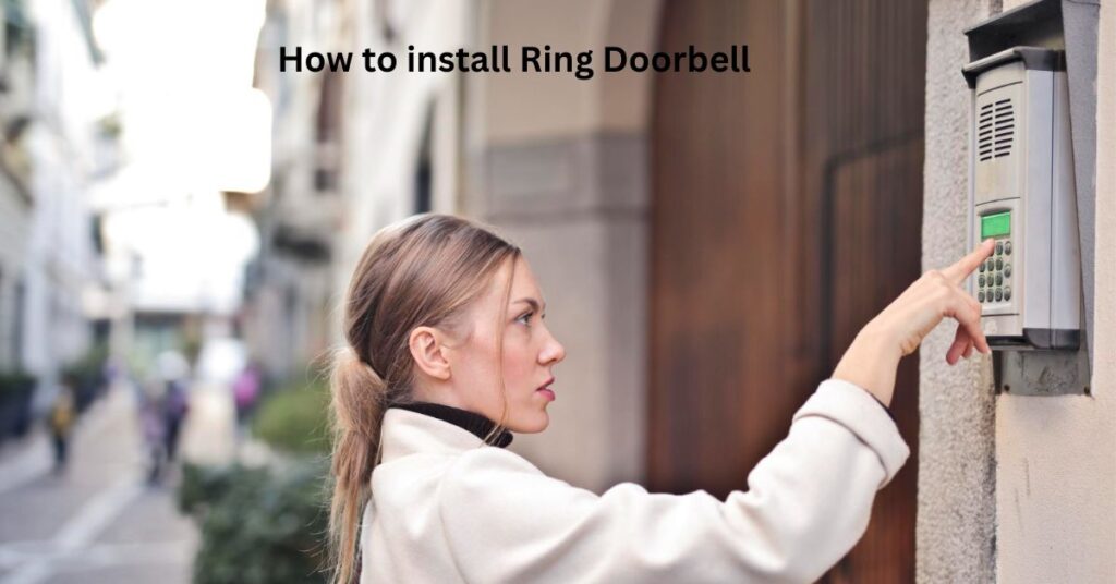 how to install ring doorbell
